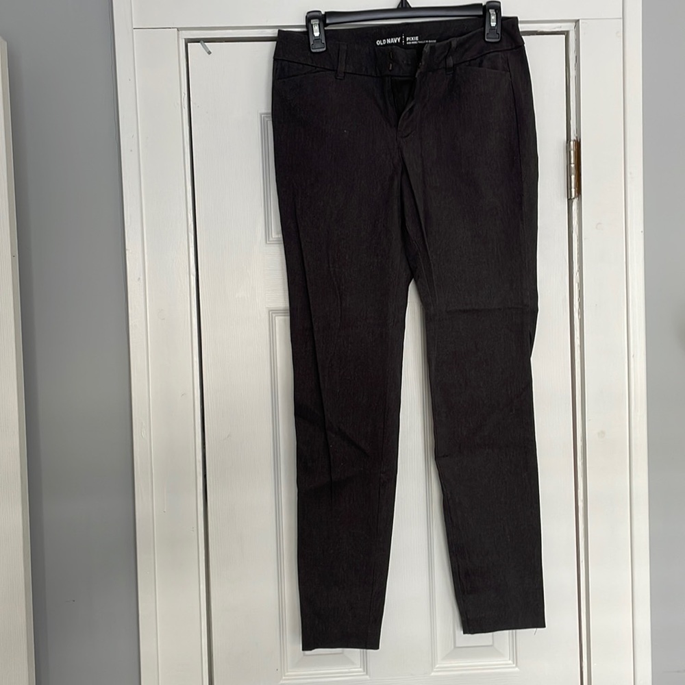 Grey Old Navy Pixie Pants